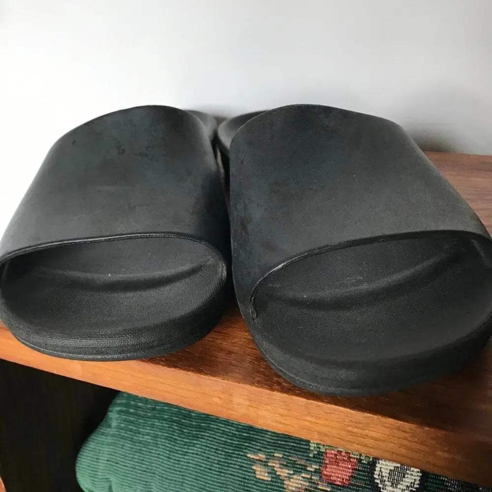 Okabashi Cruise Women's Slide Sandals in black, size 7